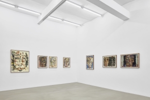 MARWAN: works from 1964 to 2008 – Works on paper, exhibition view, Sfeir-Semler Gallery, Hamburg