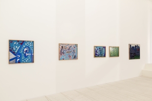 "Aref El Rayess: Paintings from 1999", exhibition view, Sfeir-Semler Downtown, Beirut