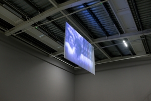 Rubber Coated Steel (still), 2016. Single-channel video with colour and sound; 21 minutes and 47 seconds. Commissioned by Portikus, Frankfurt. 