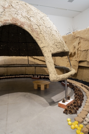 Dineo Seshee Raisibe Bopape, (ka) pheko ye – the dream to come, Installation detail, Courtesy the artist & Sfeir-Semler Gallery, Photo: Studio Stucky