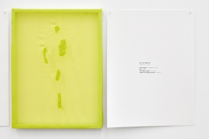 Let me mend your broken bones (Iraq), 2024, Darning on medicinally dyed silk, 27 x 36 cm each