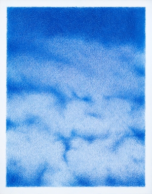 Homeless Colors, 2023, Colored pencil on paper, 35 x 28 cm, Unique