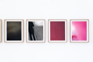 Out of the blue, 2023, Pastel color on paper, 35 x 28 cm each