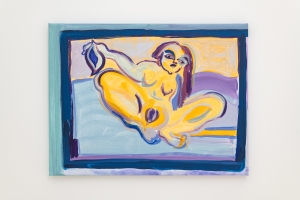 When Elissa's women emerged 2, 2025, Acrylic on canvas, 60 x 79 cm