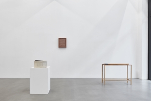 Ian Hamilton Finlay, Fragments, exhibition view, Sfeir-Semler Gallery Hamburg, 2025