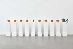 Ian Hamilton Finlay, Fragments, exhibition view, Sfeir-Semler Gallery Hamburg, 2025