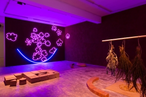 Dineo Seshee Bopape, installation view, Sfeir-Semler Gallery Karantina, Beirut, Lebanon, 2025