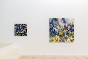 Samia Halaby: Abstract in Motion, exhibition view, Sfeir-Semler Gallery Downtown, Beirut, Lebanon, 2025