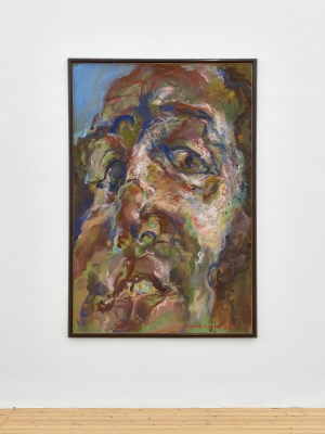 MARWAN, Untitled (Head), 1977, oil on canvas, 195 x 130 cm MARWAN, Untitled (Head), 1977, oil on canvas, 195 x 130 cm