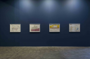 Cabaret Crusades: The Secrets of Karbala, Exhibition views, Sfeir-Semler Gallery, Beirut, 2015