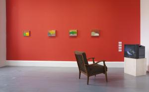 Etel Adnan, 2015, Exhibition view, The Irish Museum of Modern Art, Dublin