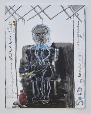 Beautiful Toto, 2016, Oil on canvas, 145 x 115 cm