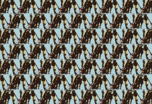 Intifada_5_Arrests. 2016, Wallpaper, 400 x 61 cm, Edition 7 + 3 AP