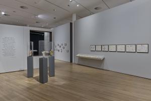 Etel Adnan, 2018, Exhibition view, Zentrum Paul Klee, Bern