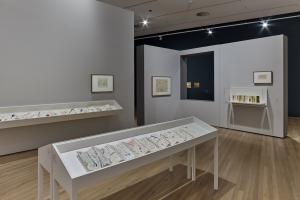 Etel Adnan, 2018, Exhibition view, Zentrum Paul Klee, Bern