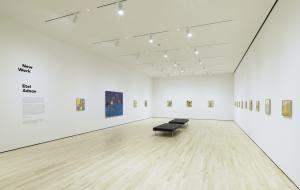 New Work: Etel Adnan, 2018, Exhibition view, SFMOMA