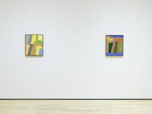 New Work: Etel Adnan, 2018, Exhibition view, SFMOMA