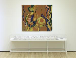 New Work: Etel Adnan, 2018, Exhibition view, SFMOMA