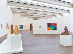 Etel Adnan et les modernes, 2019, Exhibition view, Mudam Luxembourg