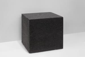 Waste #2, 2016, Synthetic rubber, metal wire, and fabric, 22.5 x 22.5 x 20 cm, Unique