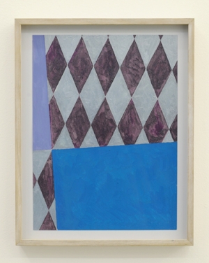 Cabaret Crusades, Drawing 45, 2010, Pigment on paper, 30 x 23 cm, framed
