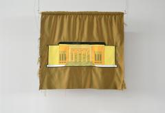 Blazon: Parc, El-Mathaf, 2015, Embroidery and applique on textile, 79 x 89 cm, Ed. 3 + 2 AP
