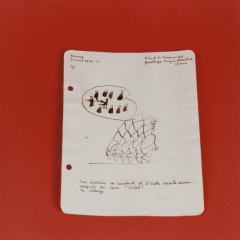 Untitled (Album de dessins indigènes series (album of North African drawings)), 2014-2015, chromogenic prints, 40 x 40 cm
