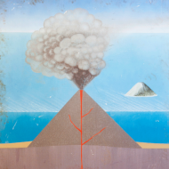 Untitled (painted educational boards found in Natural History Museum, never opened, Azilal, Morocco), 2013-2015, chromogenic print, 70 x 70 cm