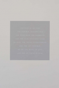 Apollo and Daphne, 1987, Wall painting, Variable dimensions, Unique, Detail 6
